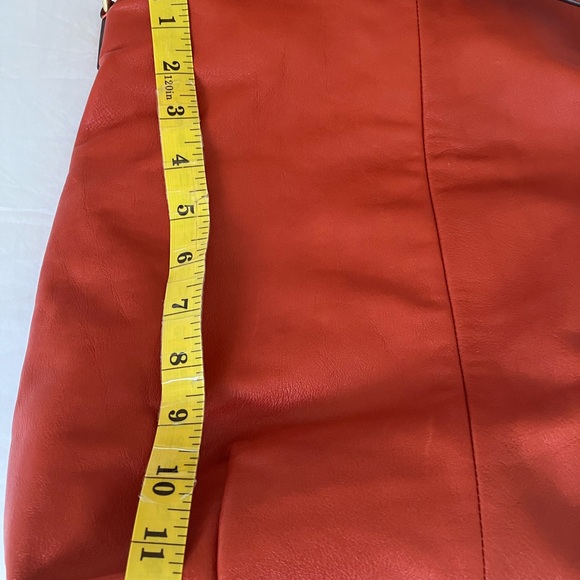 Coach Leather Madison Persimmon Hobo Shoulder Bag-21224 - Picture 10 of 14